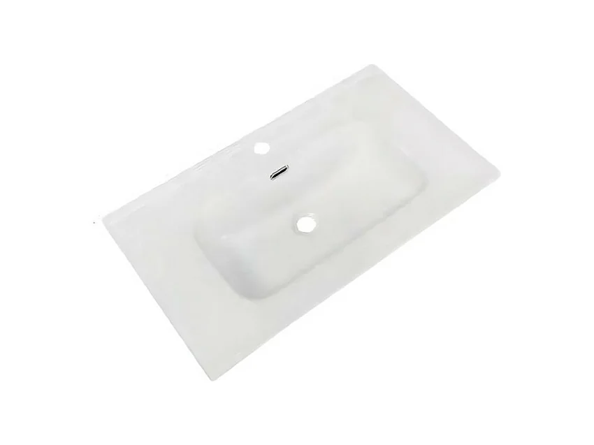 Mobile bagno sospeso Modular colore cashmere con cassetti 80x45x50H