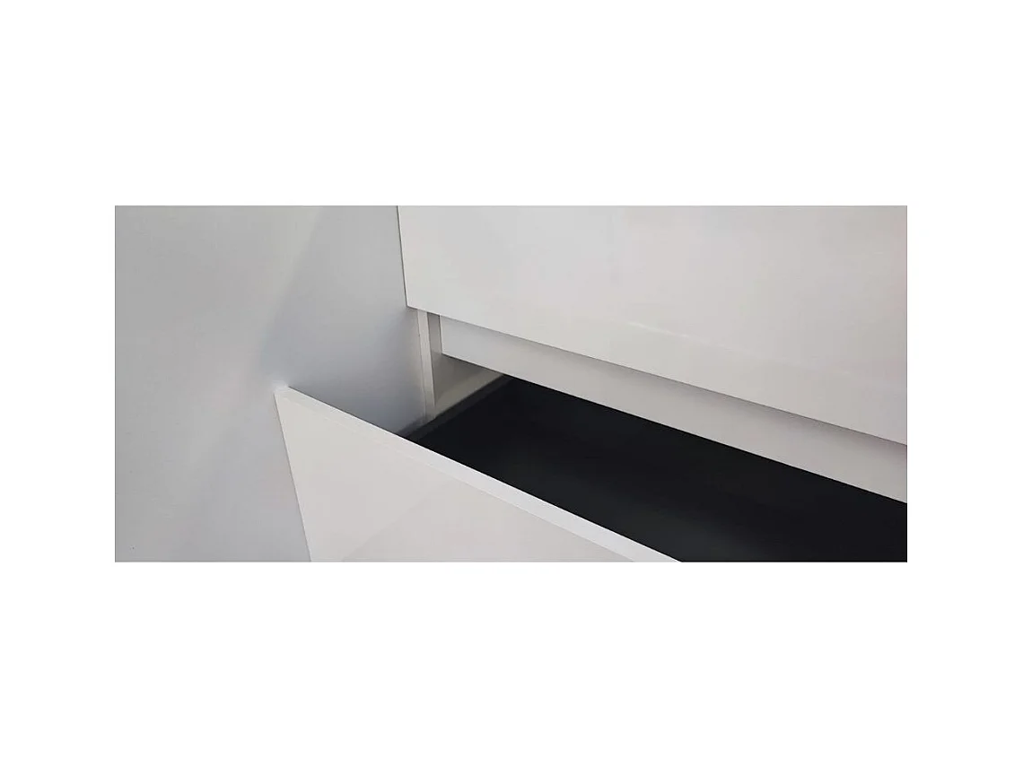 Mobile bagno sospeso Sevilla bianco 100x44.6x52H: eleganza e praticità per un bagno moderno