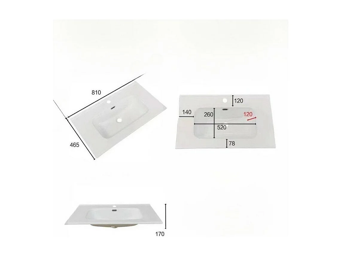 Mobile bagno sospeso Soho colore azzurro opaco con cassetti effetto cannettato 80x45x50H