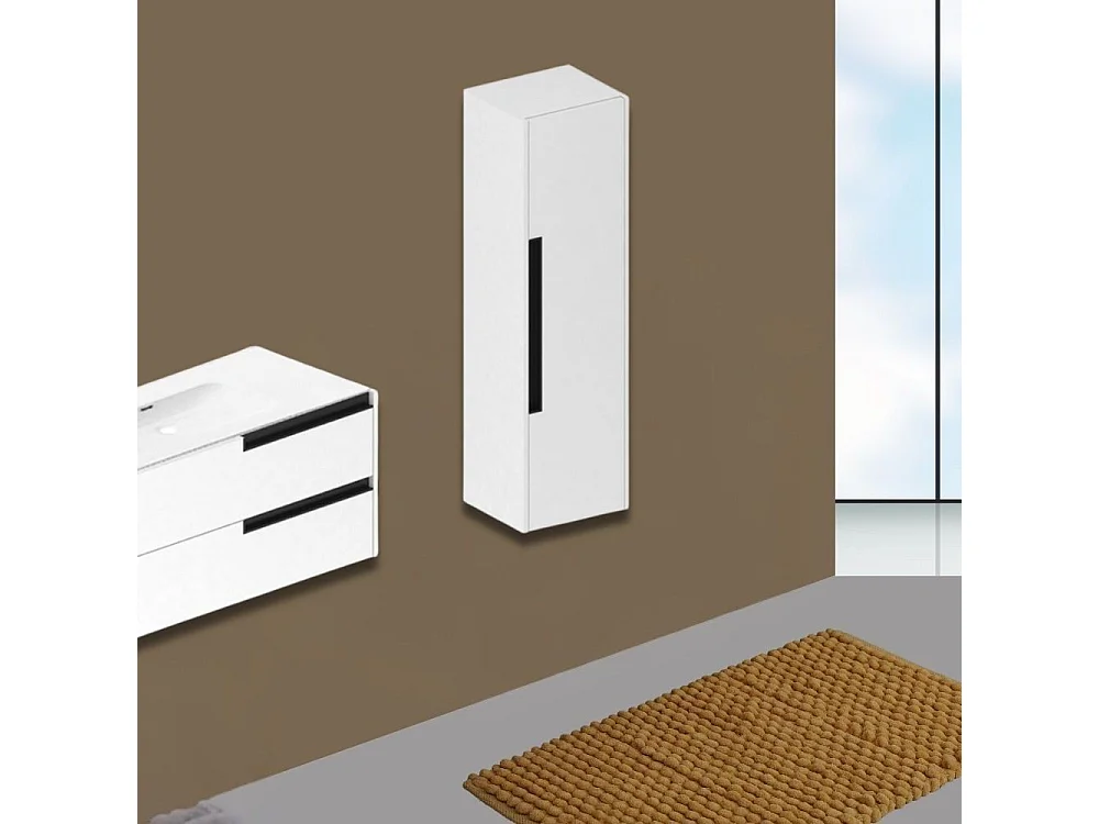 Colonna bagno sospesa Modular colore bianco 35x30x120H