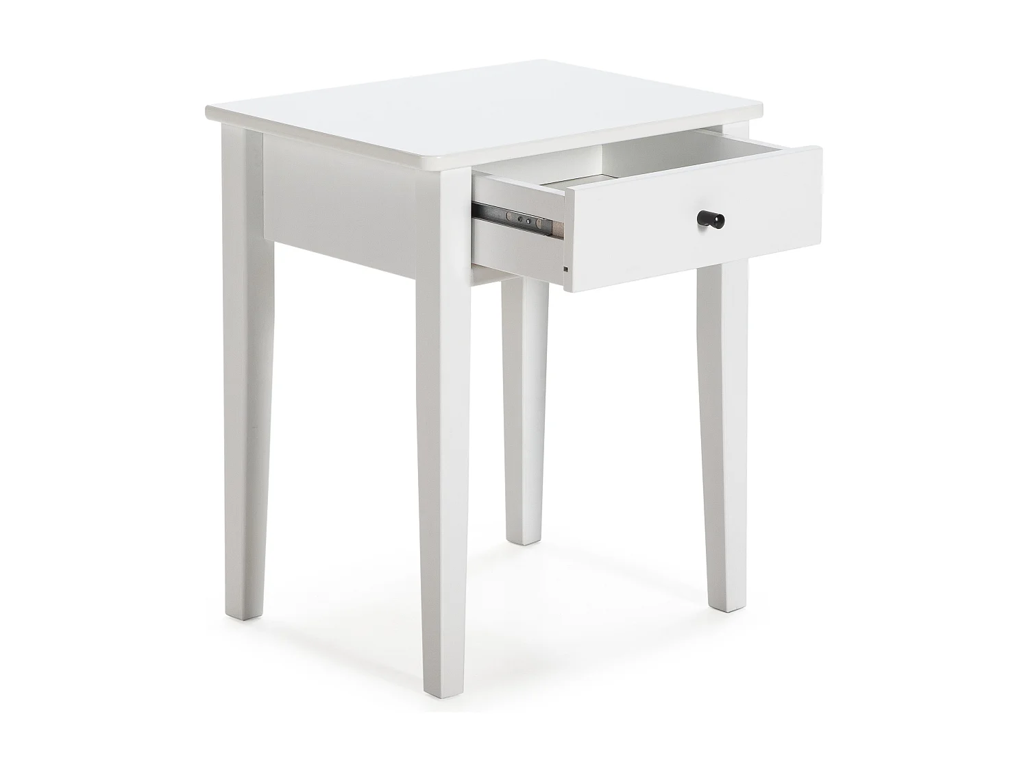 Nachtkastje Bart - 46x36x55cm - Wit