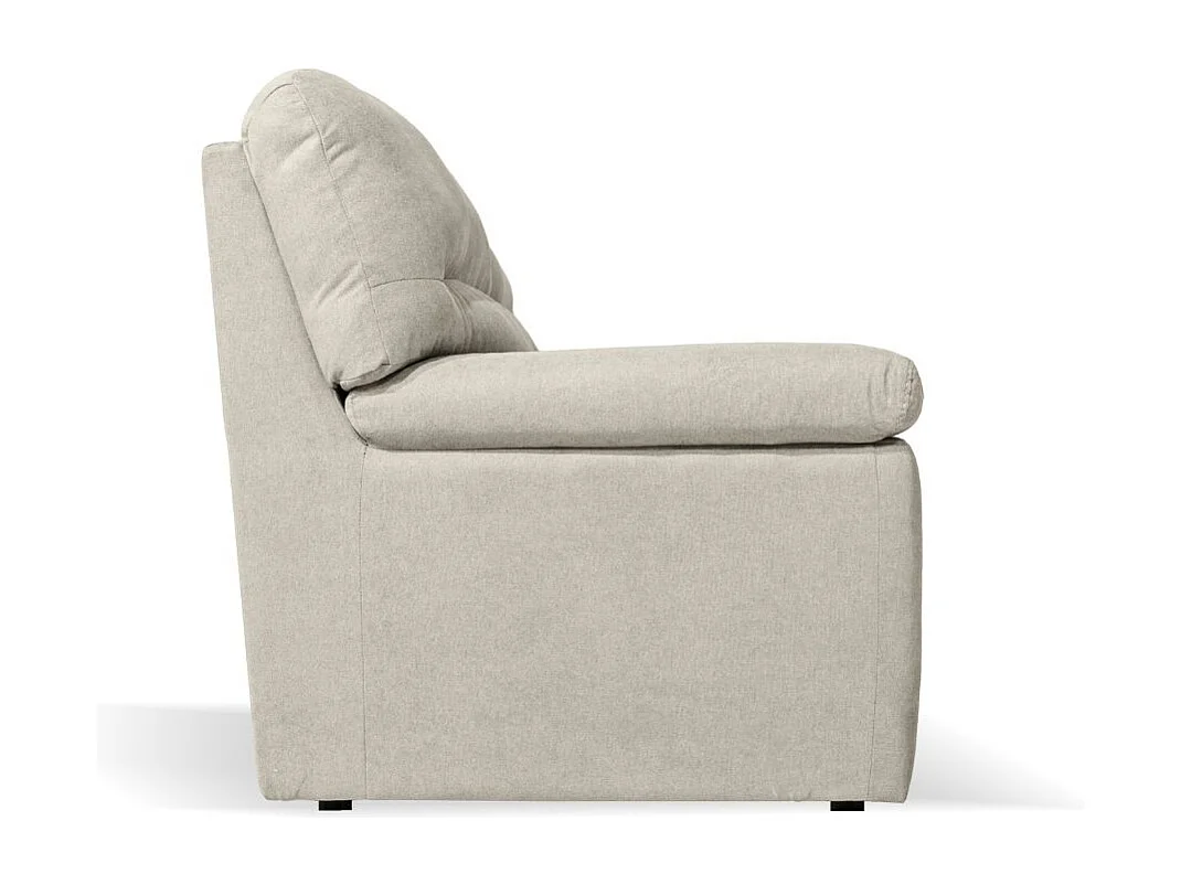 Divano 2 posti Alenda tessuto Roma05 colore beige 160x98x92h