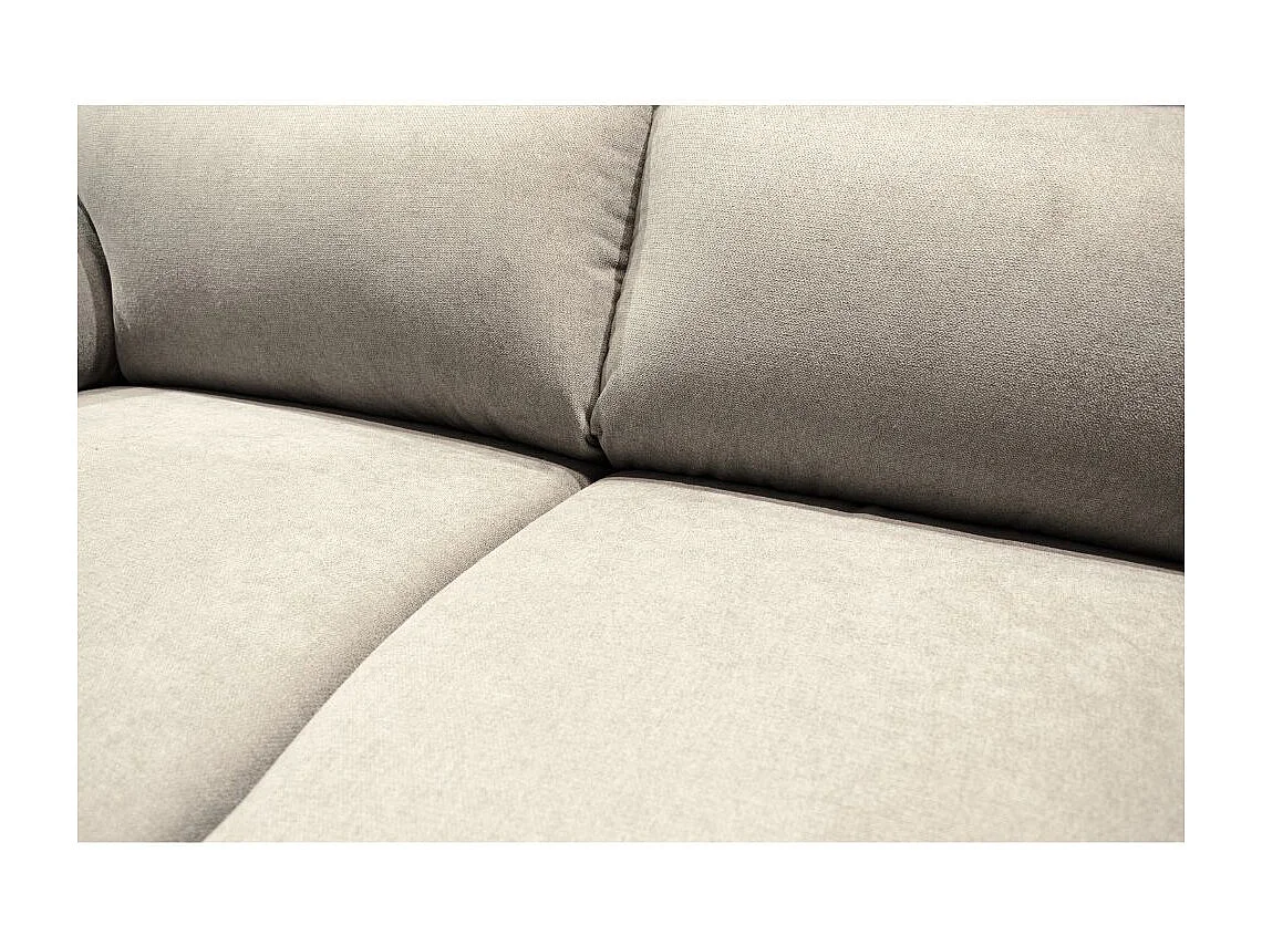 Divano 2 posti Alenda tessuto Roma05 colore beige 160x98x92h