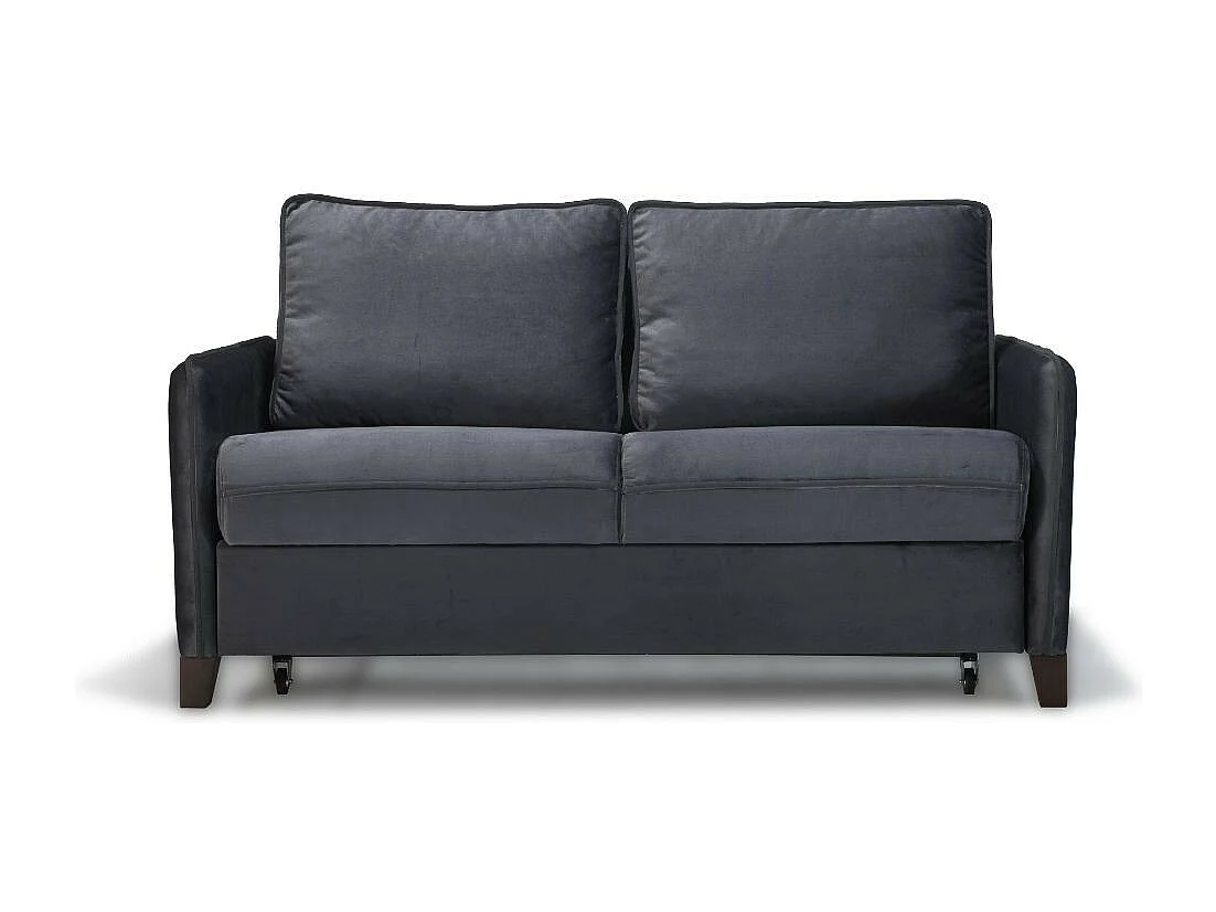 Divano letto Alcona 2 posti grigio con contenitore 164x112x90H