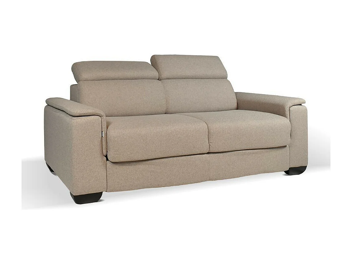 Divano letto colore tortora Mercurio 3 posti 210x94x90H
