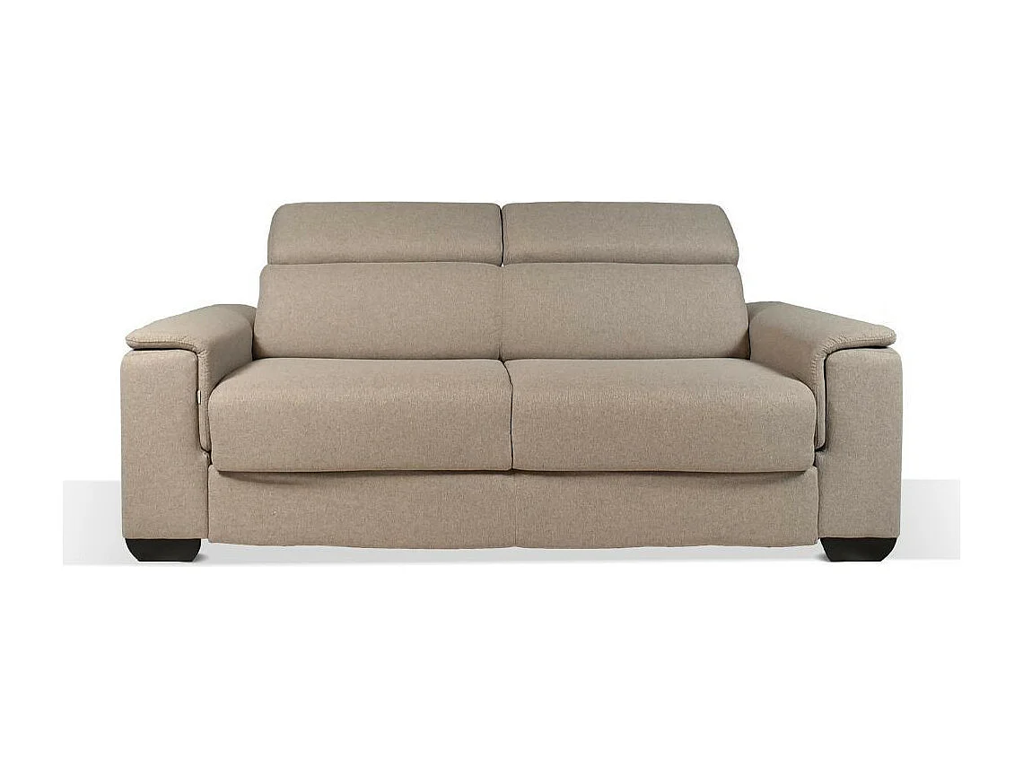 Divano letto colore tortora Mercurio 3 posti 210x94x90H