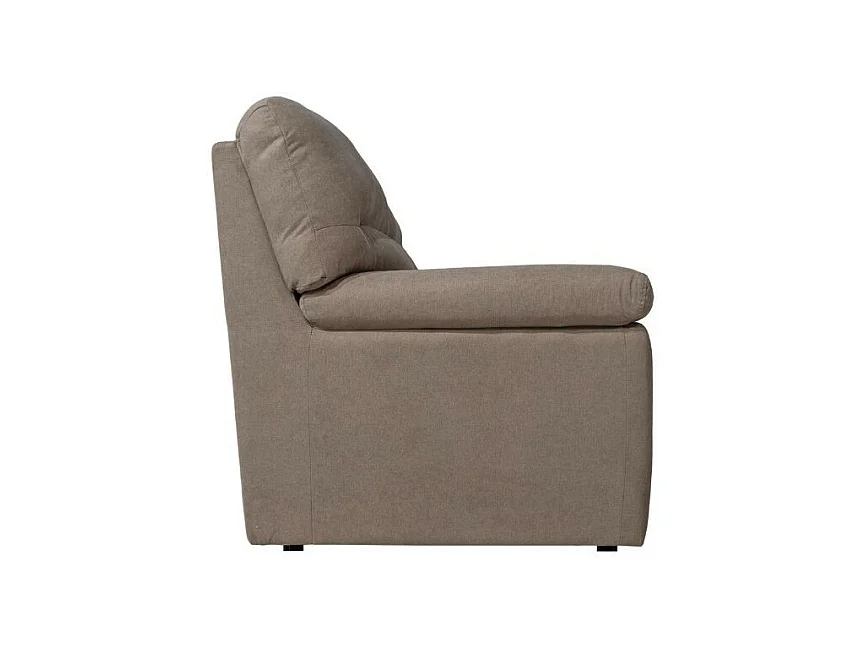 Divano 3 posti Alenda tessuto Roma10 colore tortora 211x98x92h