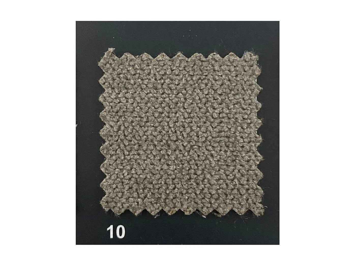 Divano 2 posti Alenda tessuto Roma10 colore tortora 160x98x92h