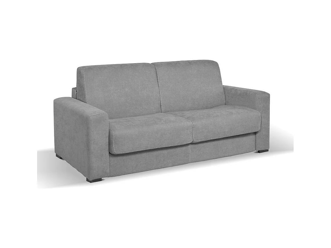 Divano letto 3 posti Kriog tessuto Roma23 grigio 197x96x90h