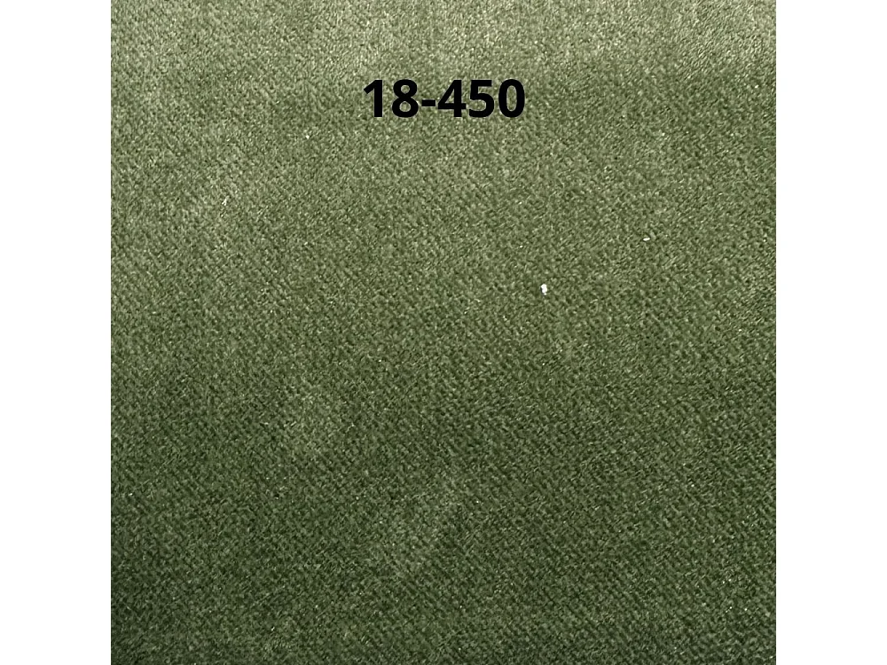Divano funzione letto e contenitore Legen 3 Posti in vellutino verde oliva 210x85x87H