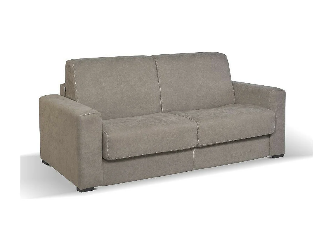 Divano letto 3 posti Kriog tessuto Barrel19 tortora 197x96x90h