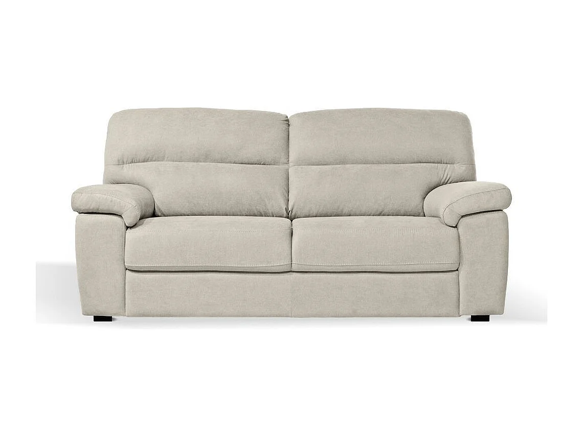 Divano 3 posti Alenda tessuto Roma05 colore beige 211x98x92h