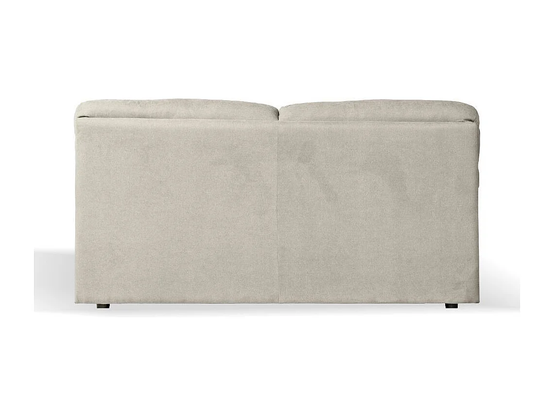 Divano 3 posti Alenda tessuto Roma05 colore beige 211x98x92h