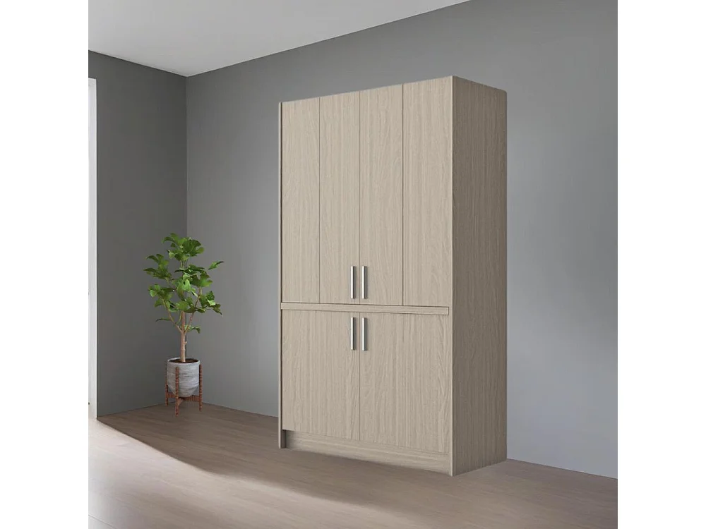 Cucina a scomparsa completa di elettrodomestici Fold olmo 125