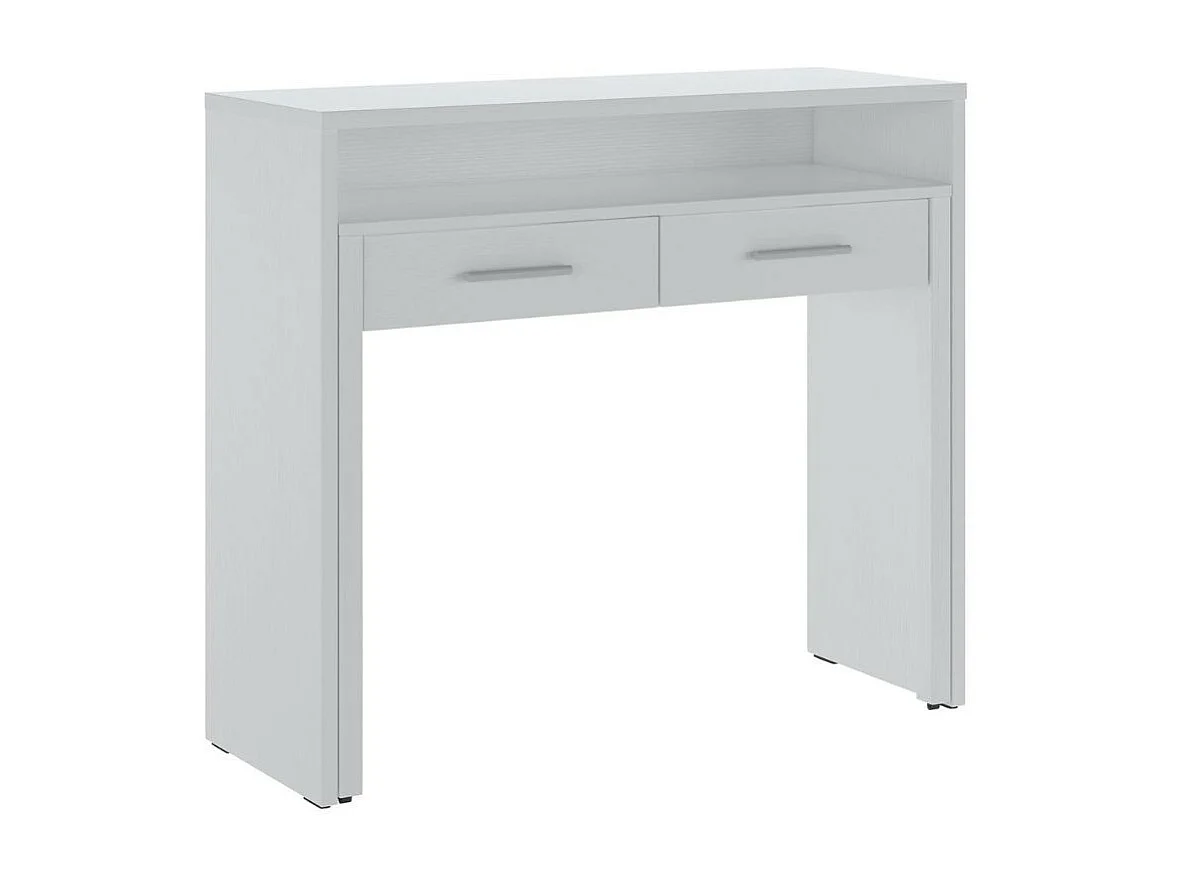 Scrivania Consolle Scrivia bianco opaco con piano estraibile – Design Funzionale e Salvaspazio