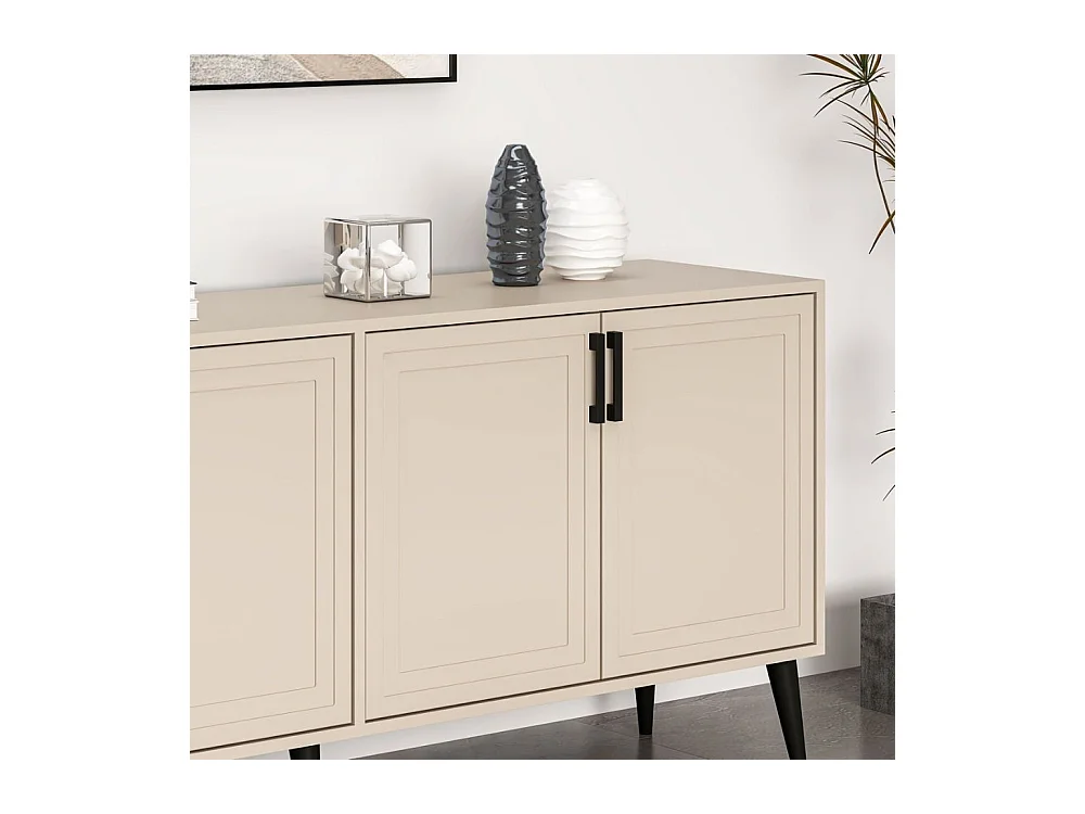 Madia Prime colore cashmere 180x45x80H - Eleganza e funzionalità per la tua casa