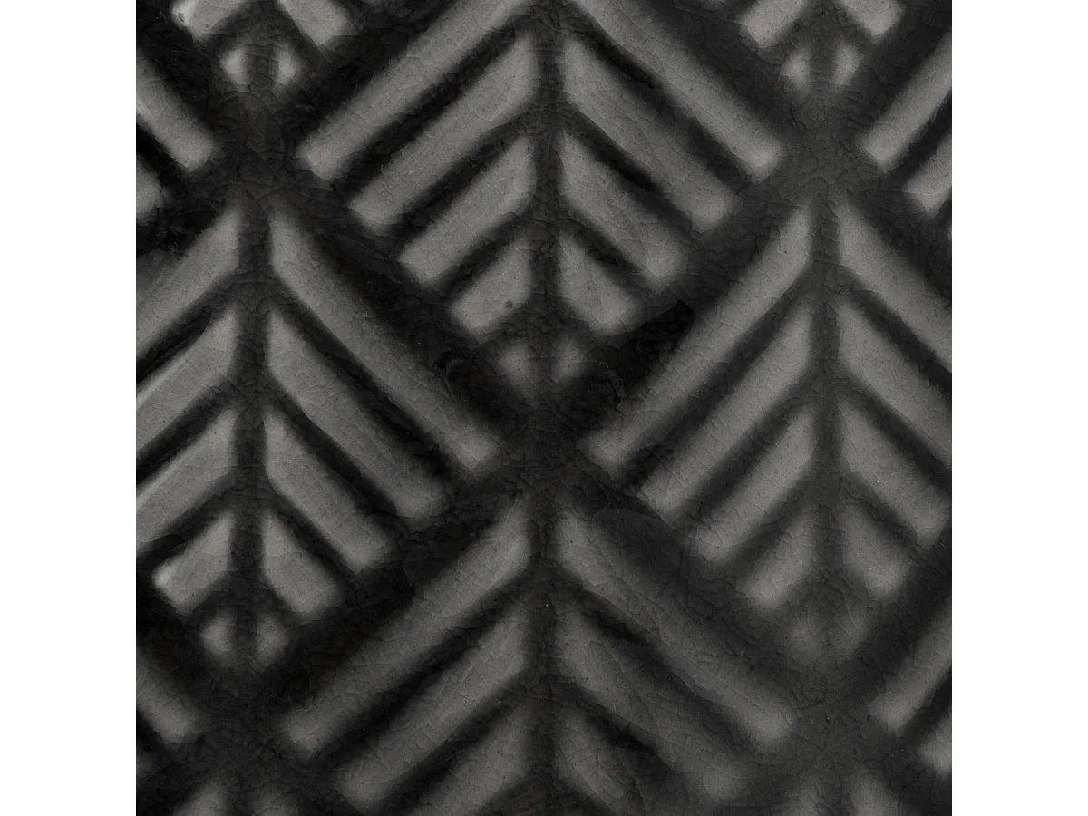 Lampe à poser en céramique décorée H 35 cm