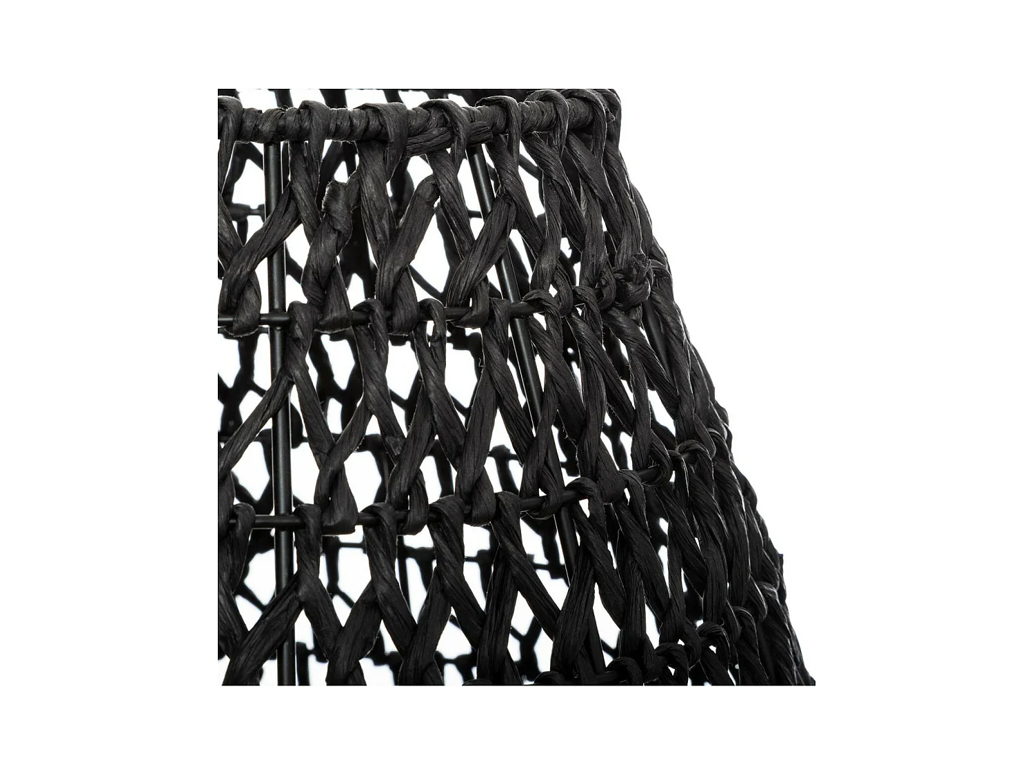 Lampe à poser en métal et Noir H 35.5 cm