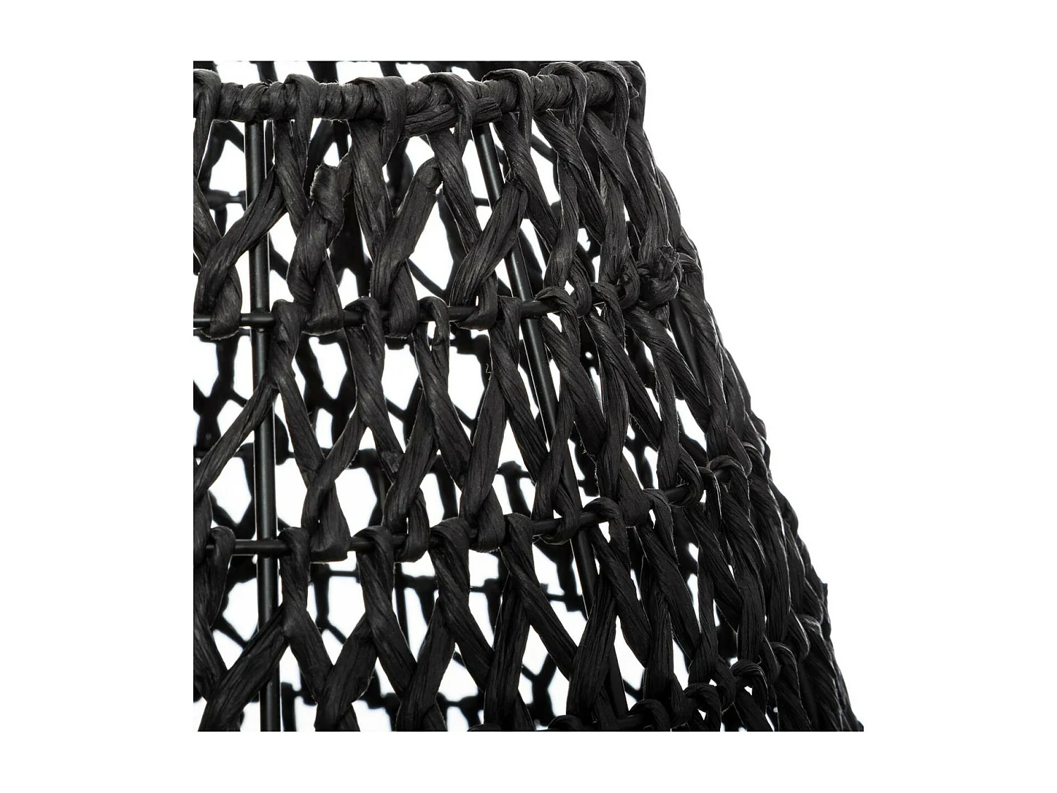 Lampe à poser en métal et Noir H 35.5 cm