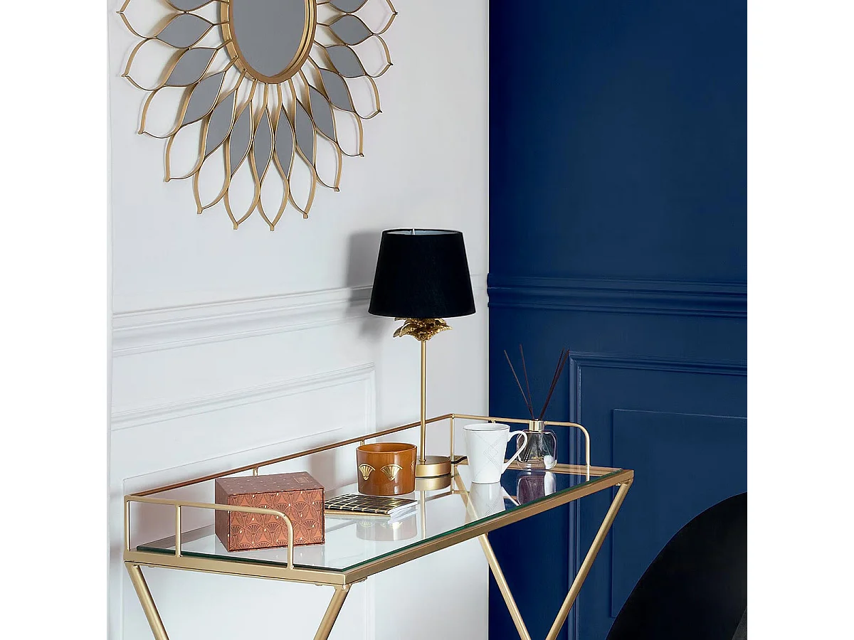 Lámpara de palmera, recta