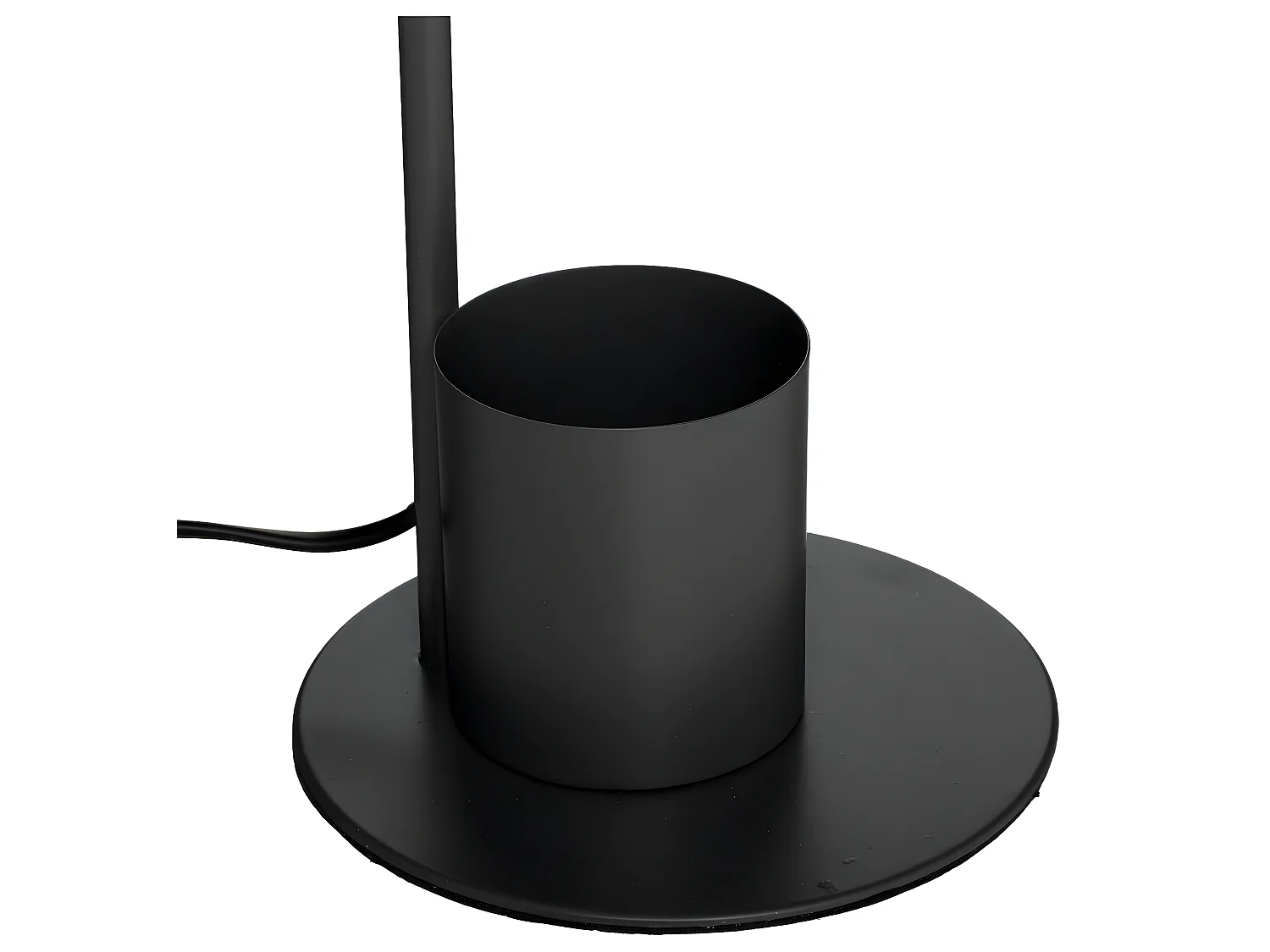 Lampe à poser en Métal Noir H 34 cm