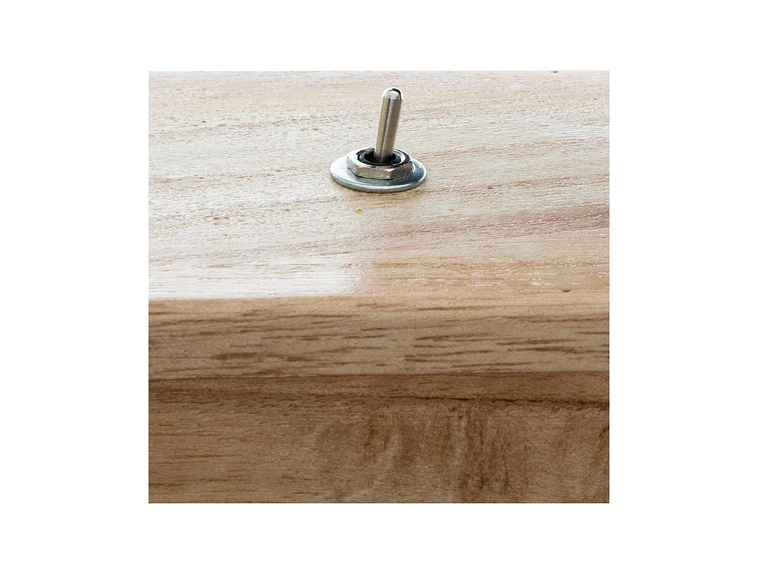 Lampe Socle en Bois Rétro et Vintage