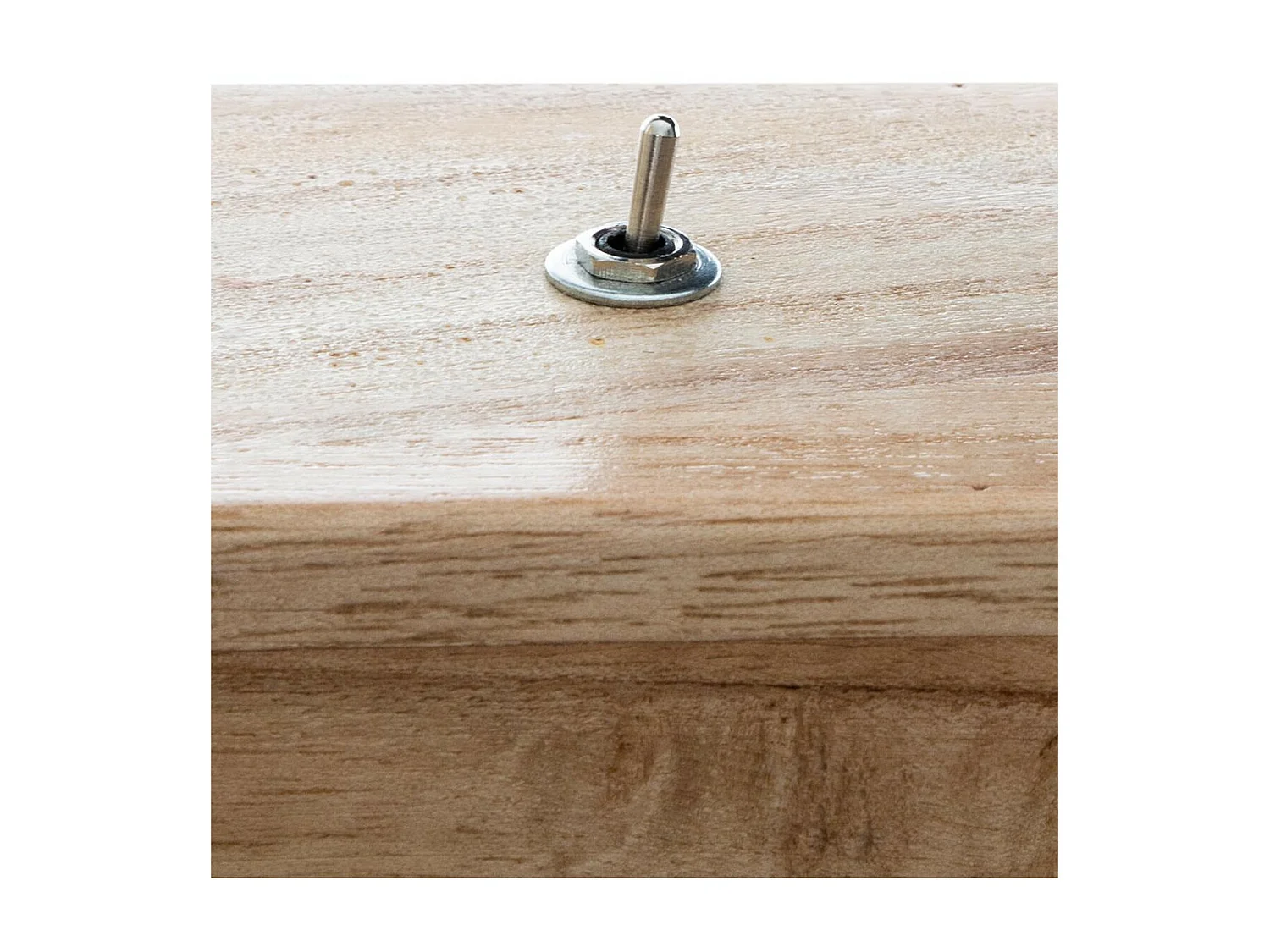 Lampe Socle en Bois Rétro et Vintage