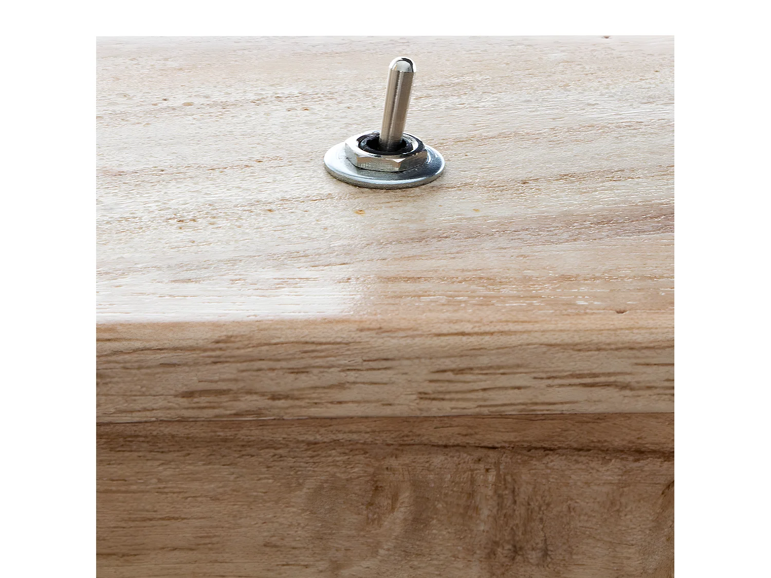 Lampe Socle en Bois Rétro et Vintage