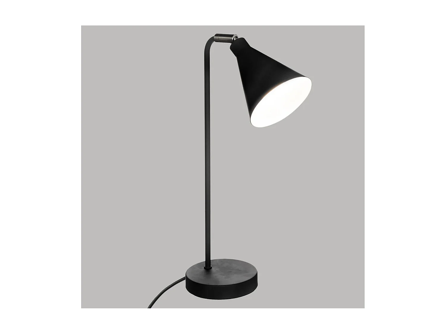 Lampe à poser en Métal Noir H 45.5 cm