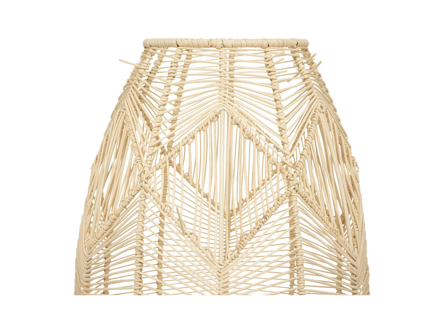 Lampe à poser en Rotin H 48 cm