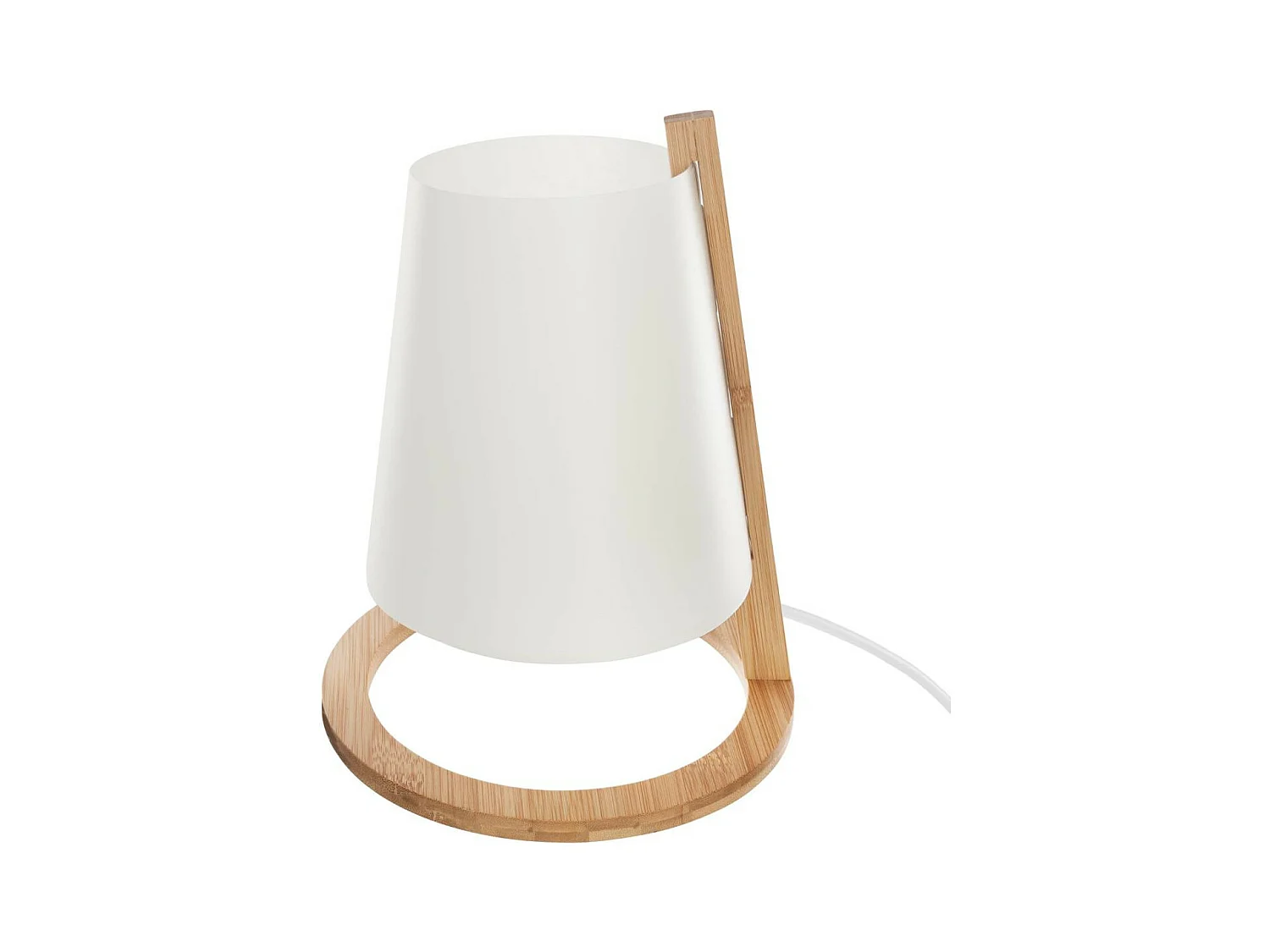 Lampe à poser en Bambou H 26 cm