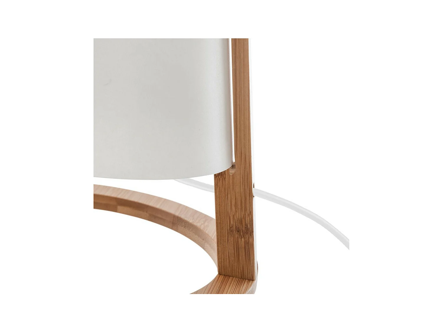 Lampe à poser en Bambou H 26 cm