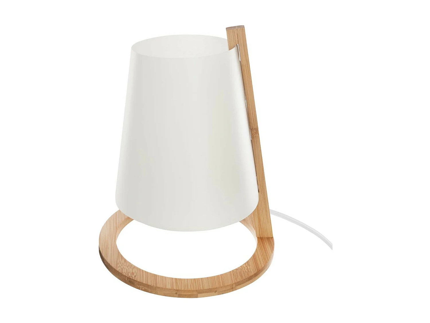 Lampe à poser en Bambou H 26 cm