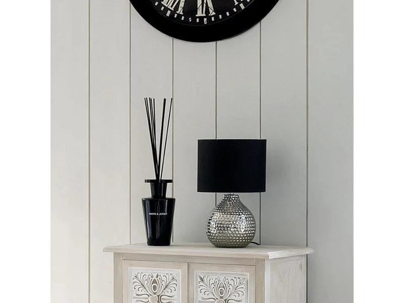 Lampe à poser en céramique martelée H 38 cm