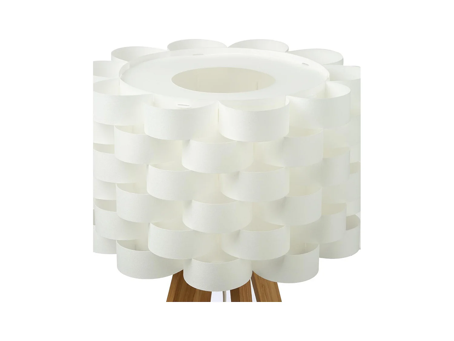 Lampe à poser en Bambou H 55 cm