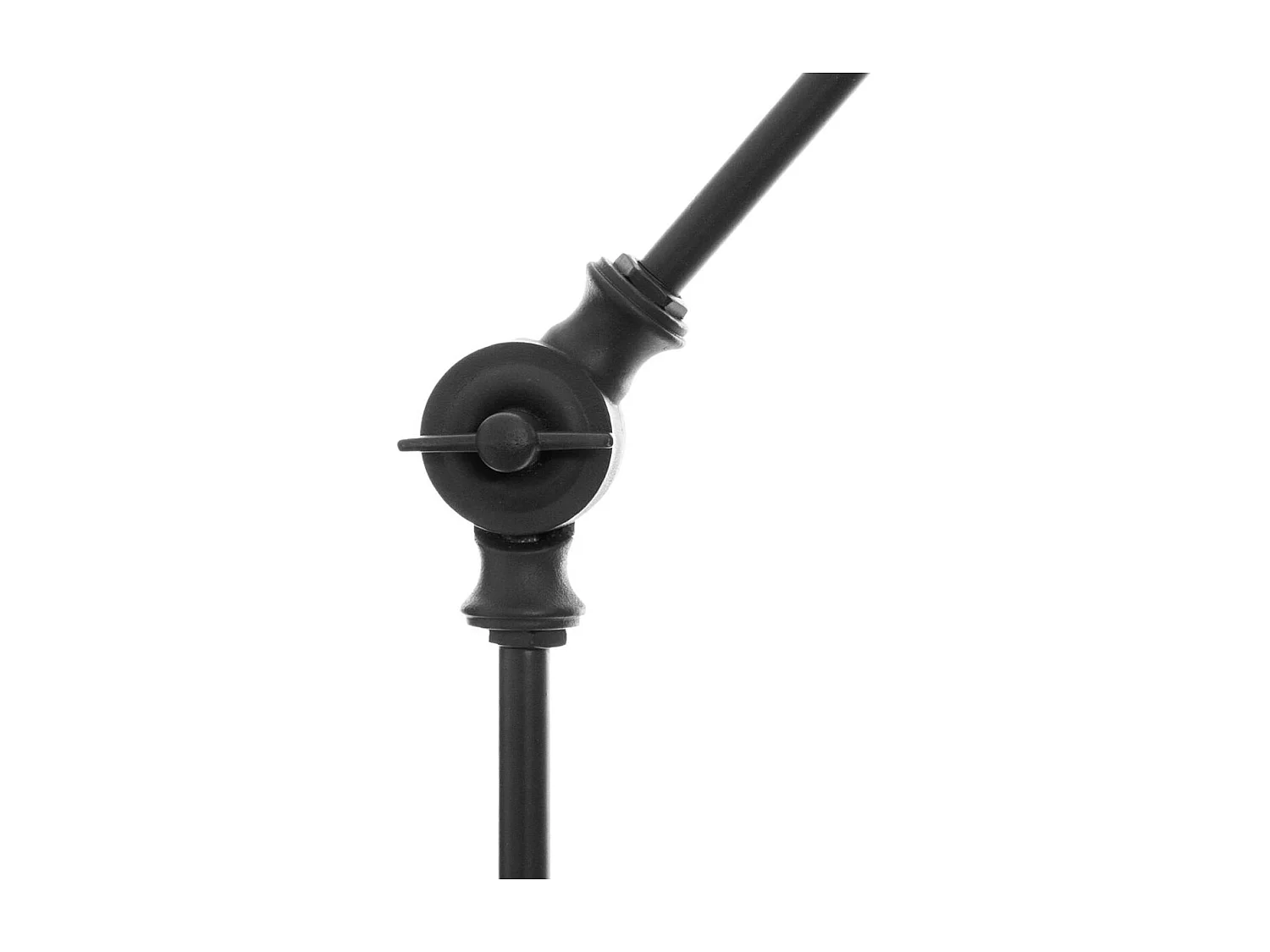 Lampe en métal Noir réglable H 55 cm