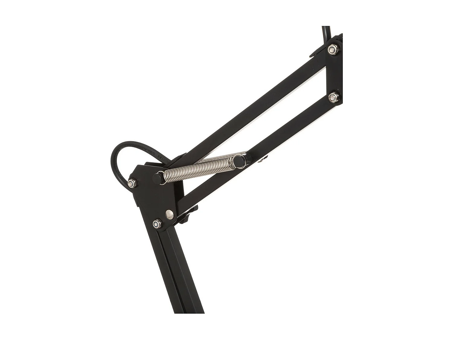 Lampe architecte en Métal Noir H 55.8 cm Lampe style industriel