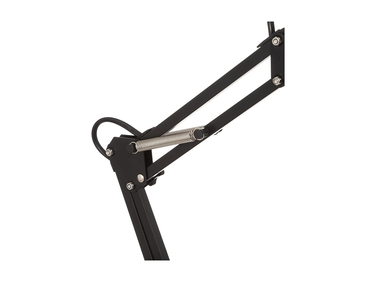 Lampe architecte en Métal Noir H 55.8 cm Lampe style industriel