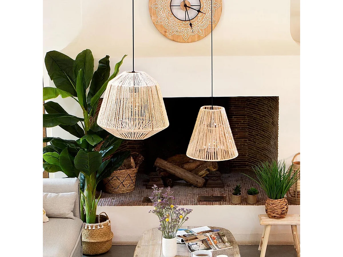 Aufhängung aus dünnen Seilen 30 cm