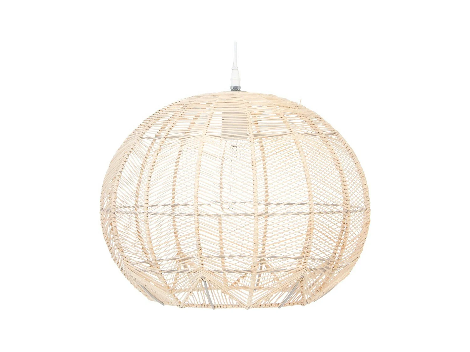 Luminaire Suspension en Rotin naturel D 38 cm