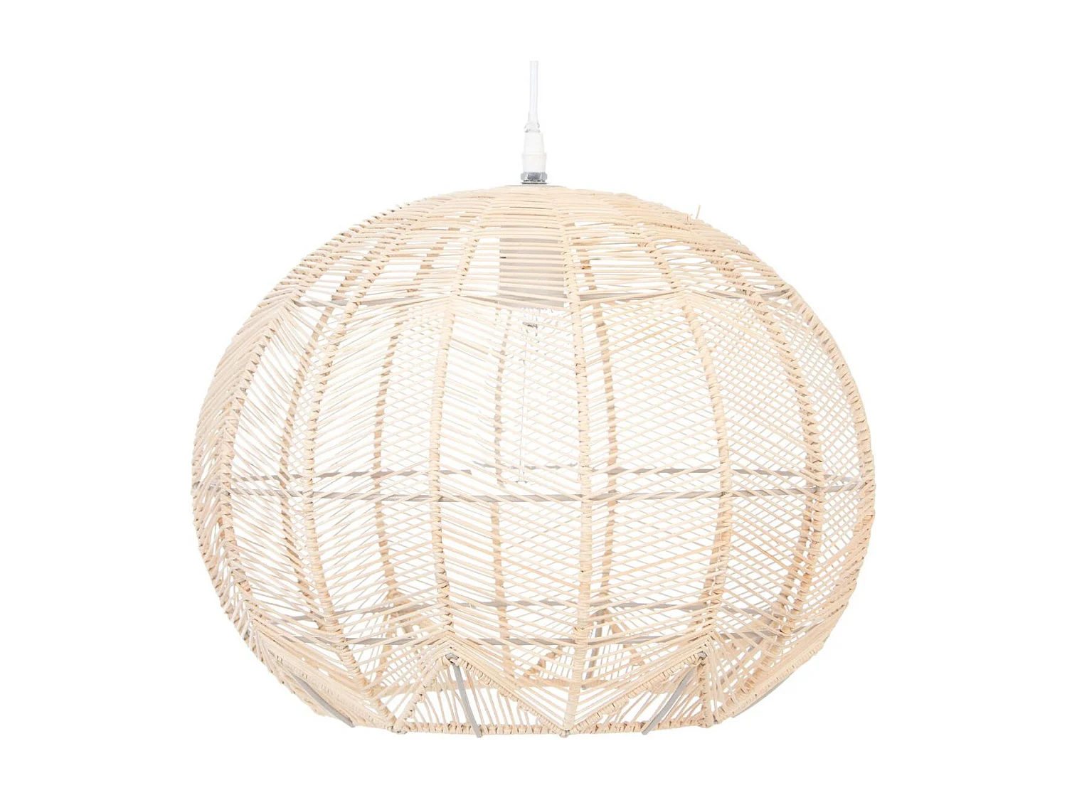Luminaire Suspension en Rotin naturel D 38 cm