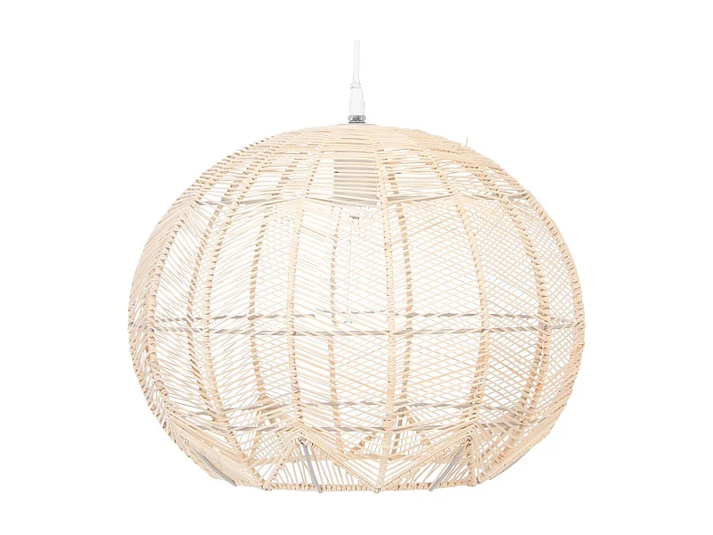Luminaire Suspension en Rotin naturel D 38 cm