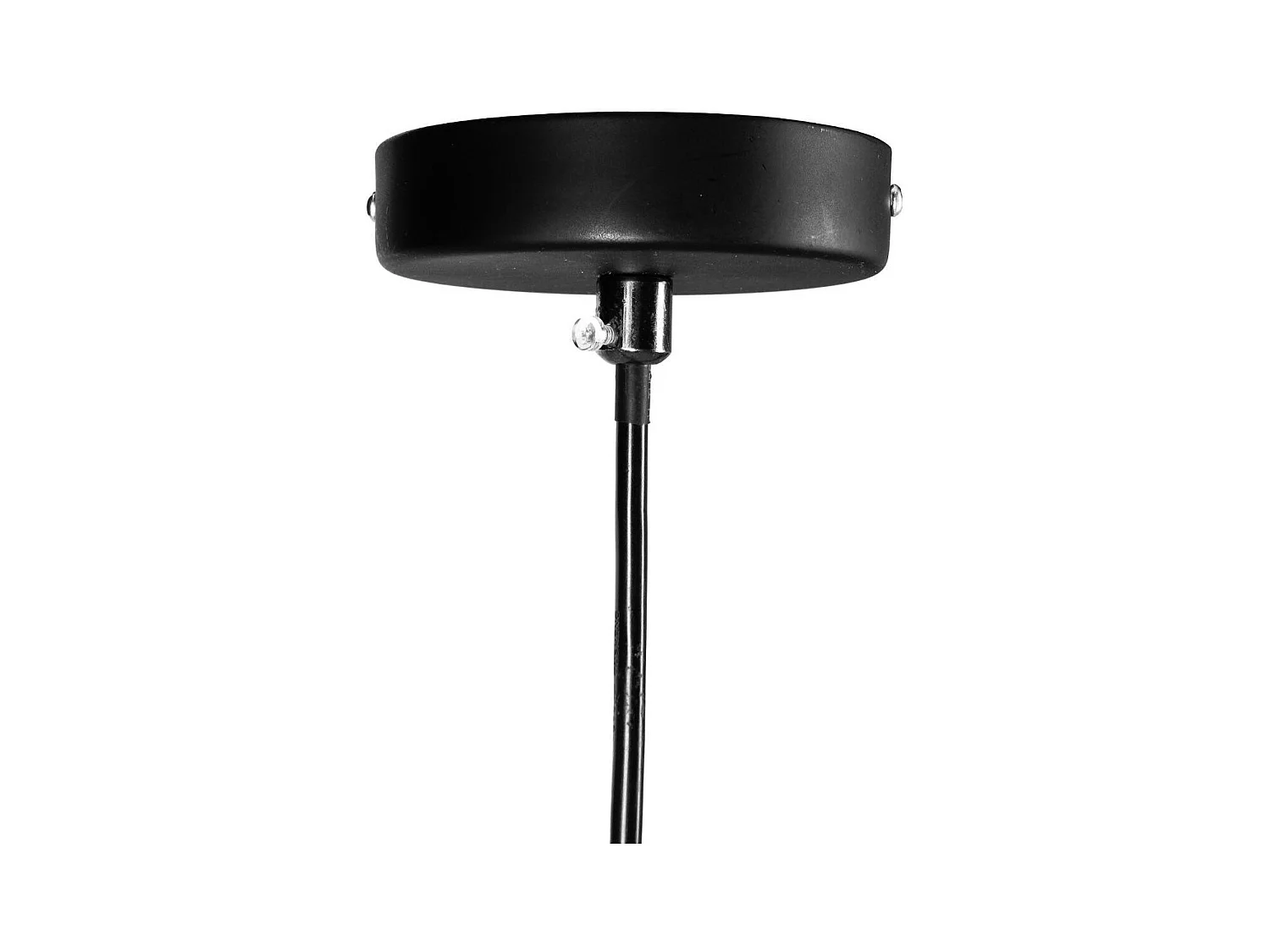 Luminaire Suspension Cône en Verre D 18 cm