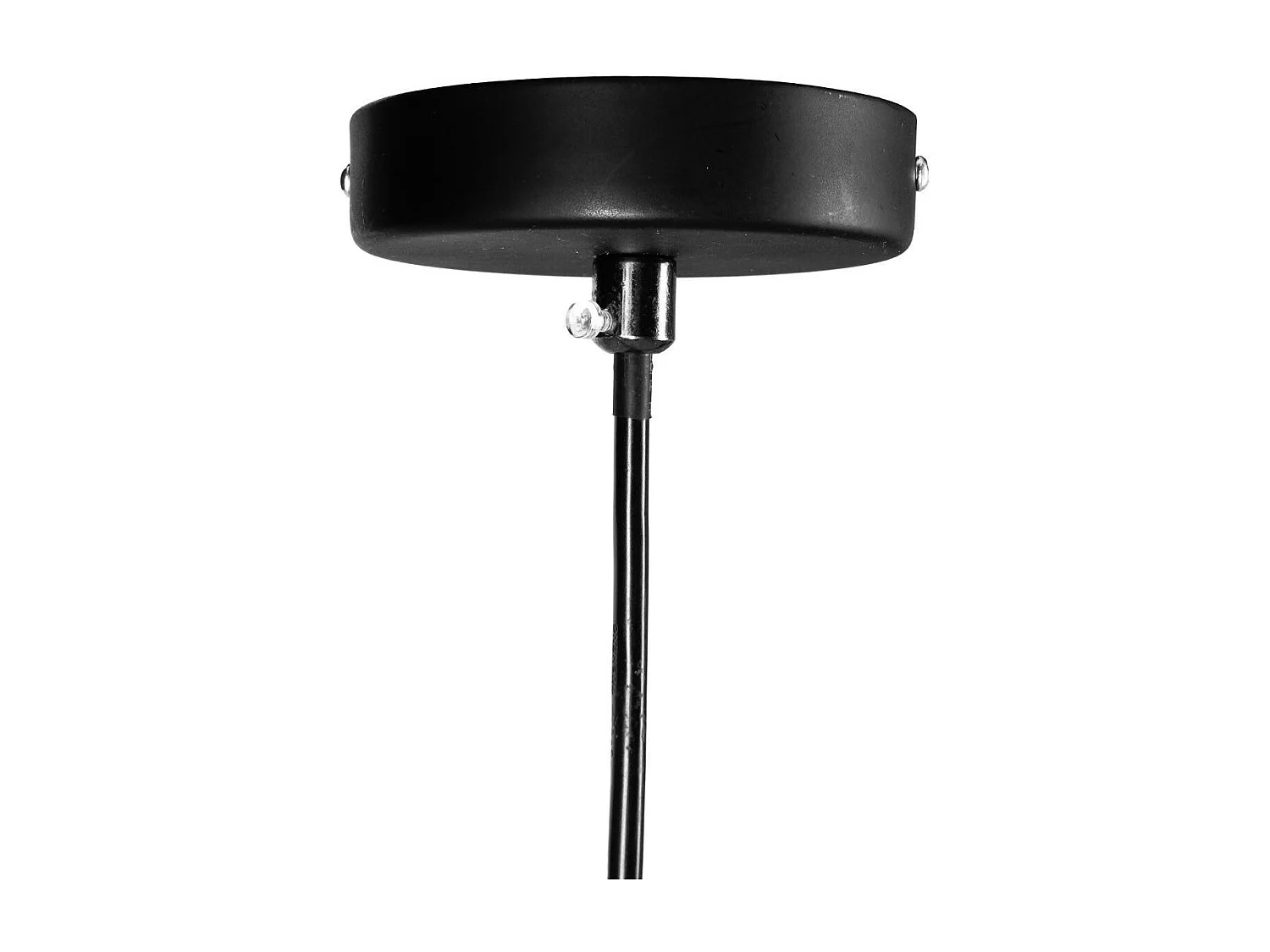 Luminaire Suspension Cône en Verre D 18 cm