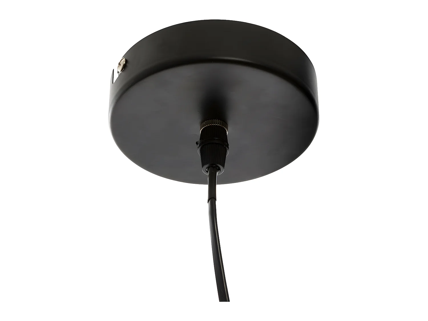 Luminaire Suspension en Métal Noir  D 35 cm