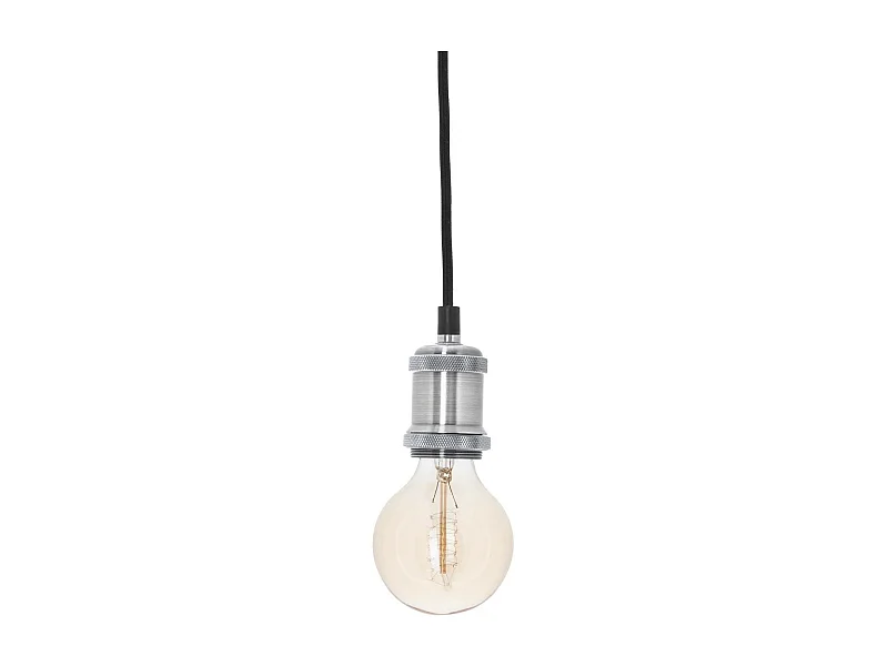 Luminaire Suspension en Métal Argent D 5 cm