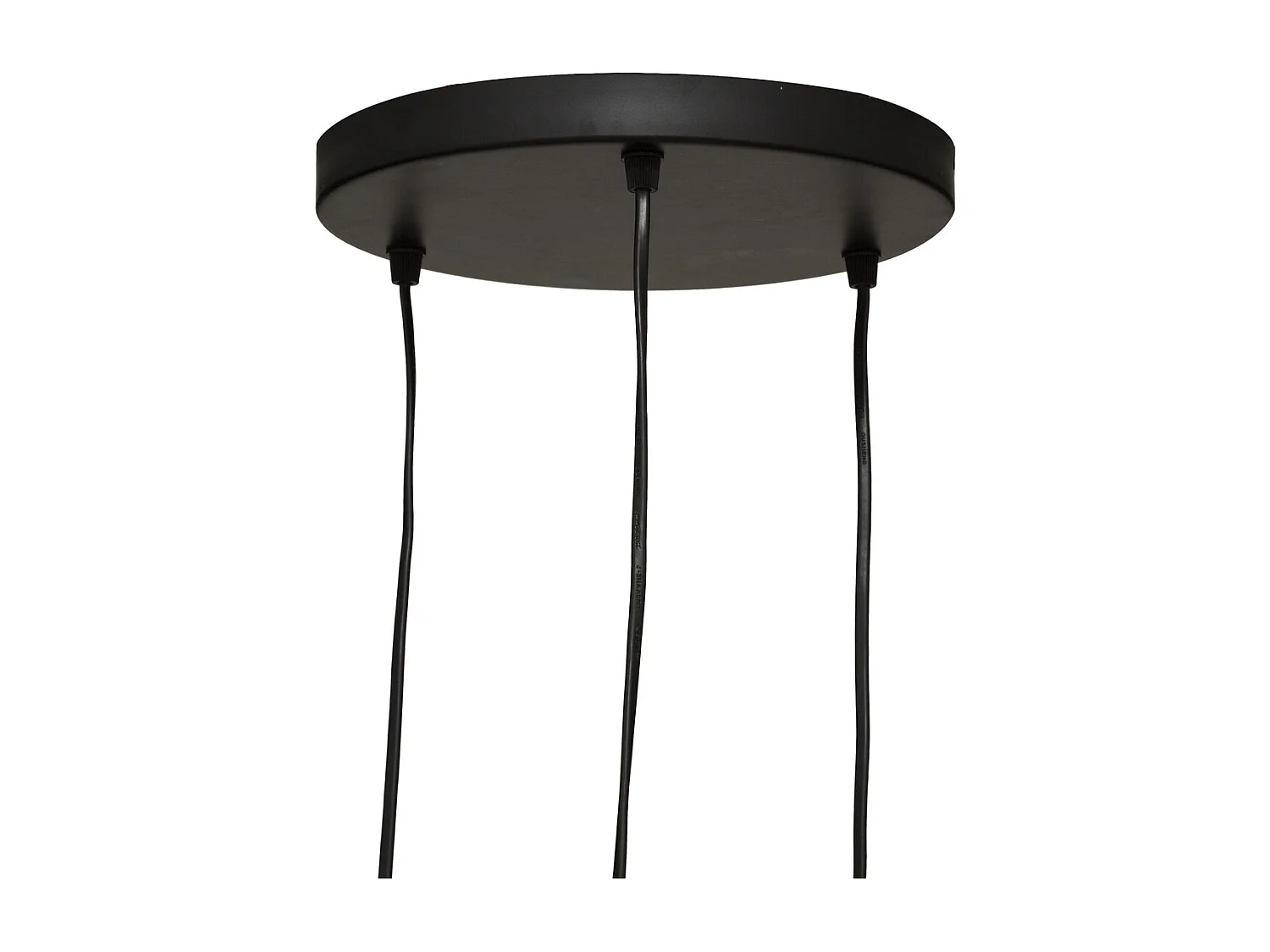 Luminaire  Suspension en Corde 3 Têtes D. 25 x H. 95 cm