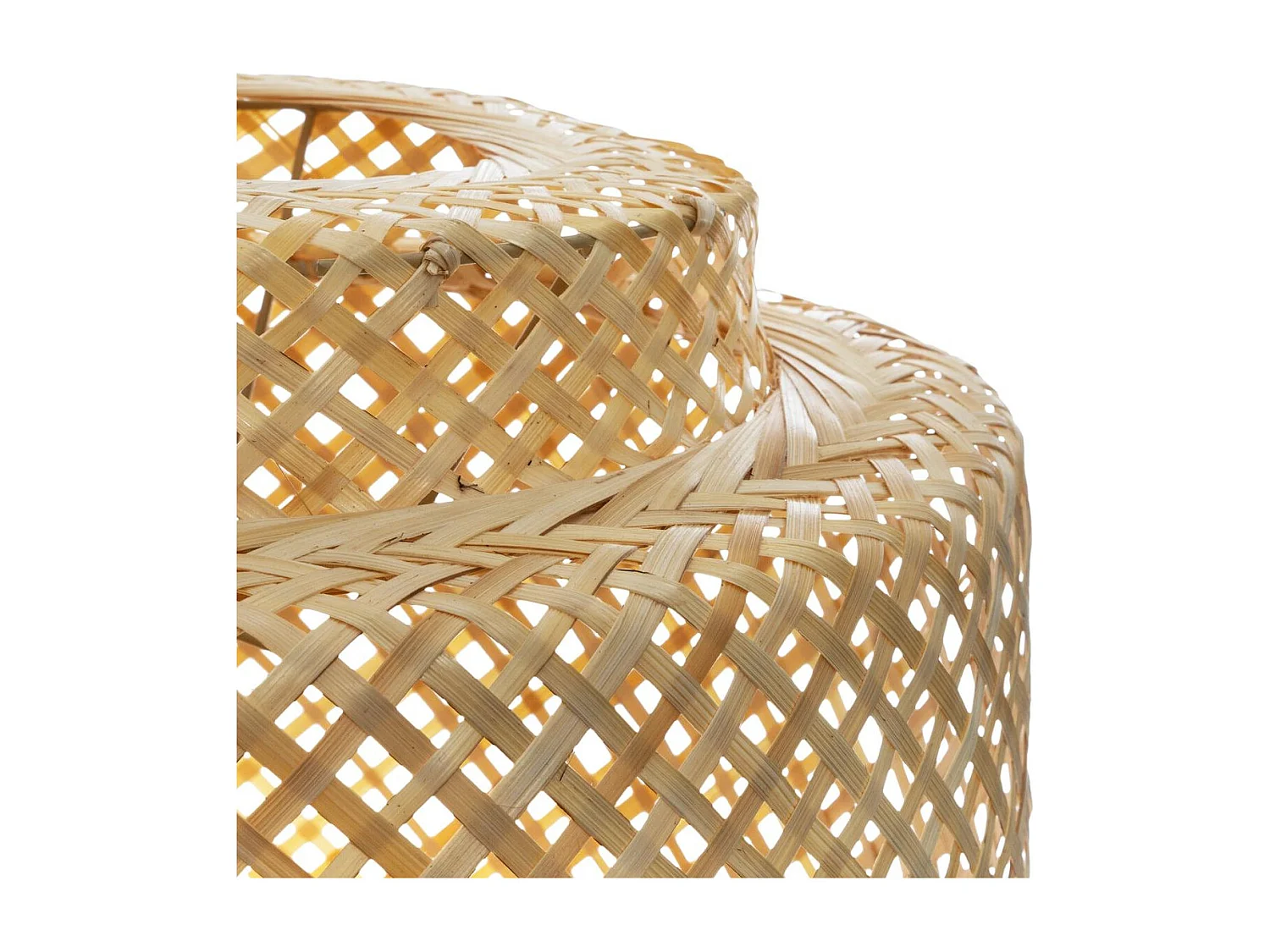 Luminaire Suspension en Bambou naturel D 40 cm
