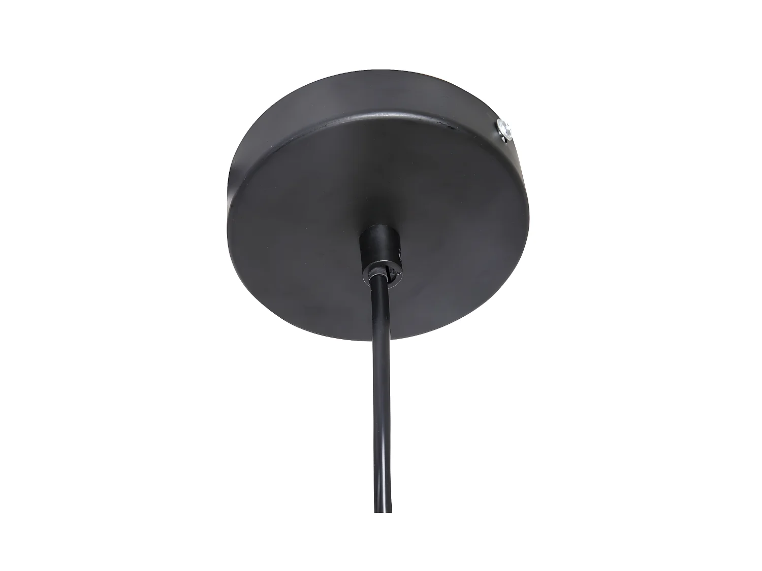 Luminaire Suspension en Métal Noir D 5 cm