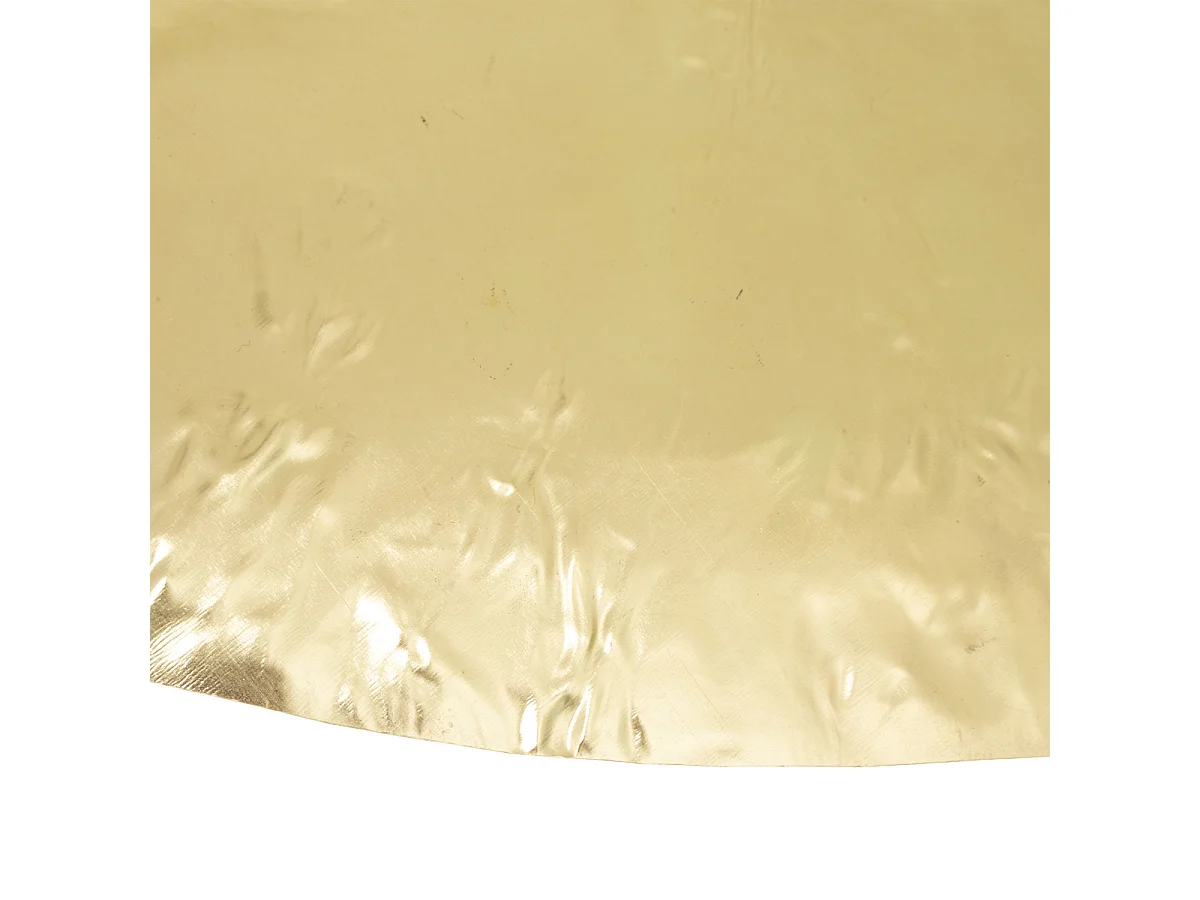 Pendelleuchte im gehämmerten Messing-Stil L.80 x P.60 x H.15 cm